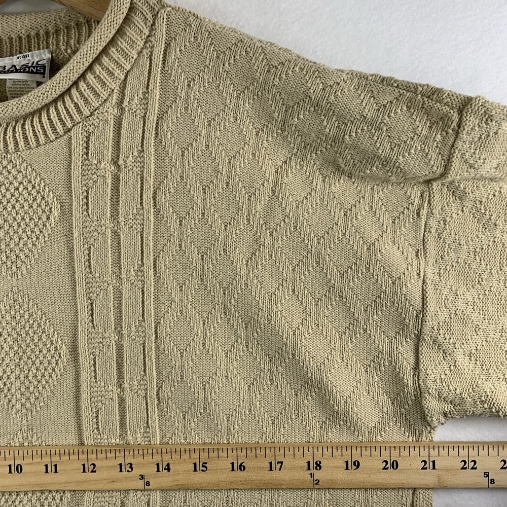 Vtg Basic Editions Womens Textured Roll Neck Swea… - image 5